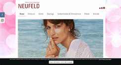 Desktop Screenshot of juwelen-neufeld.at